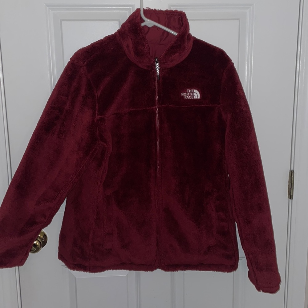 NWT detached. North Face Pomegranate insulated reversible jacket.